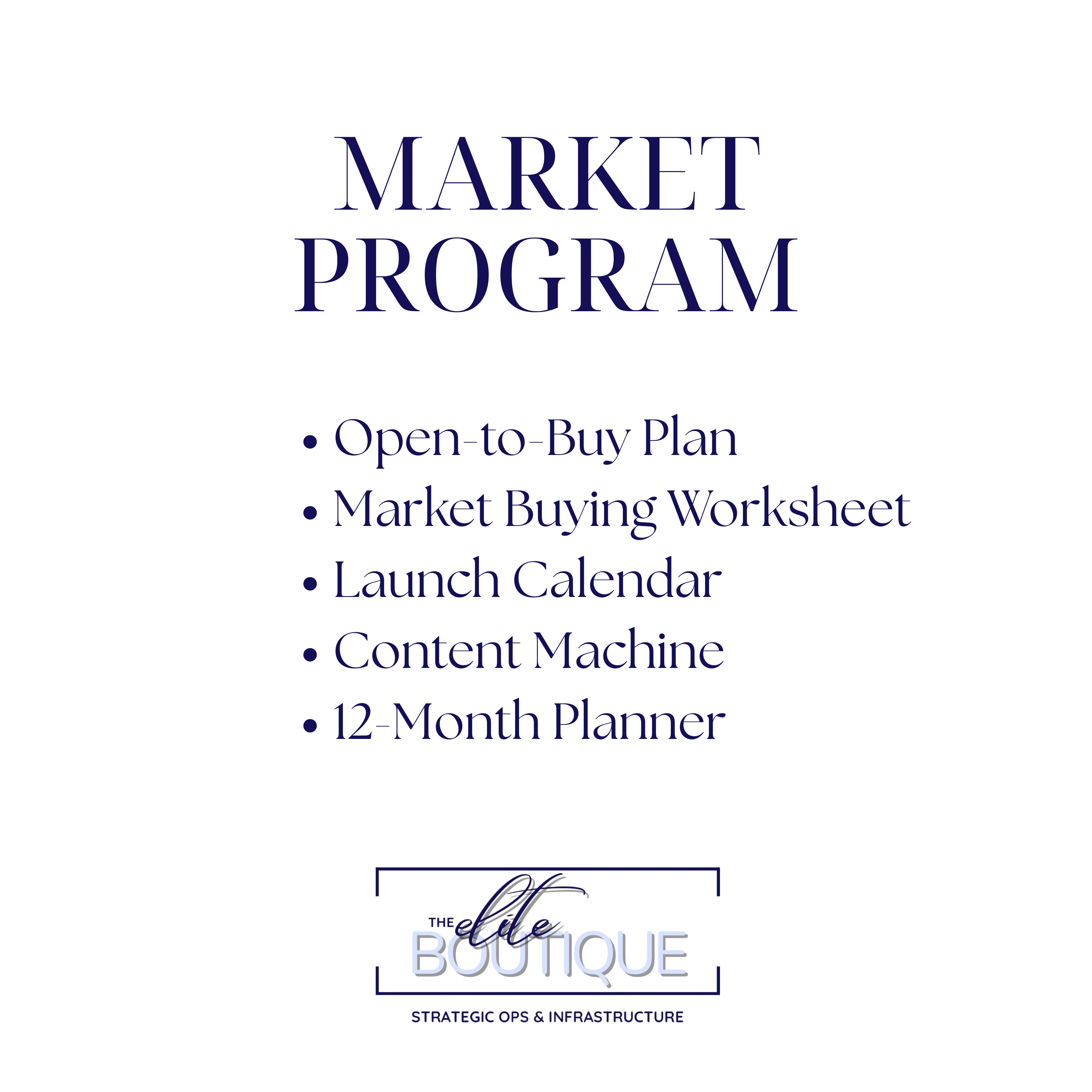 The Elite Boutique Market Program